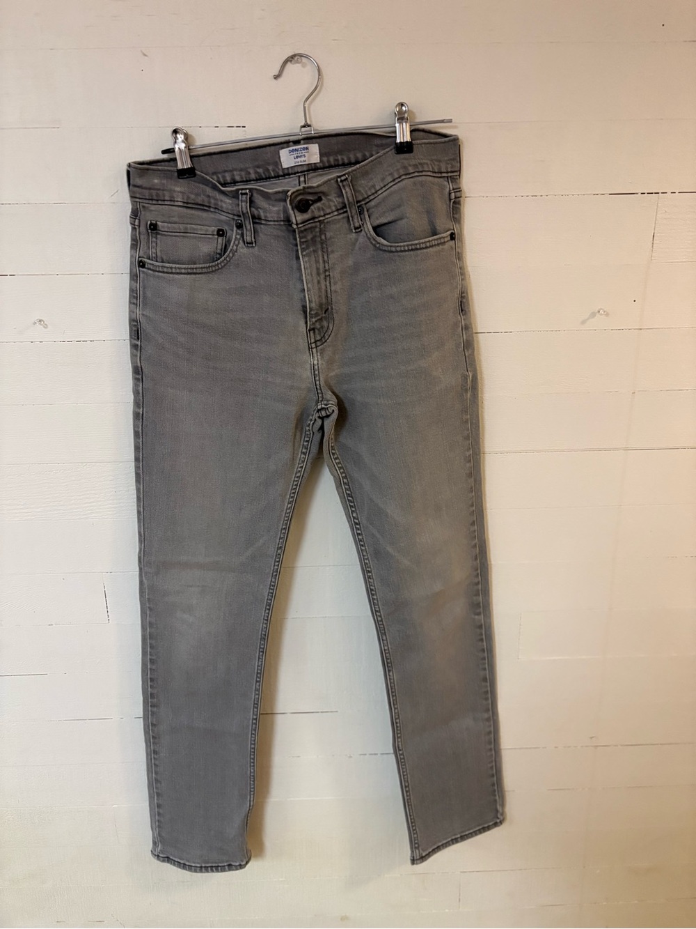 Denizen Levi’s 216 Slim Gray Jeans Women’s W32 L32 Stretch